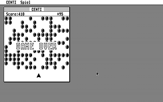 Centi atari screenshot